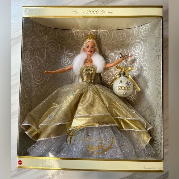 NEW Celebration Barbie, Special 2000 Edition - Picture 1 of 6
